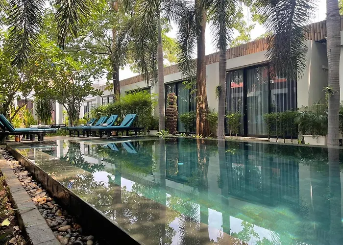 The Family Connecting Room- Eco-friendly- Compact Concept Design Hotel Siem Reap