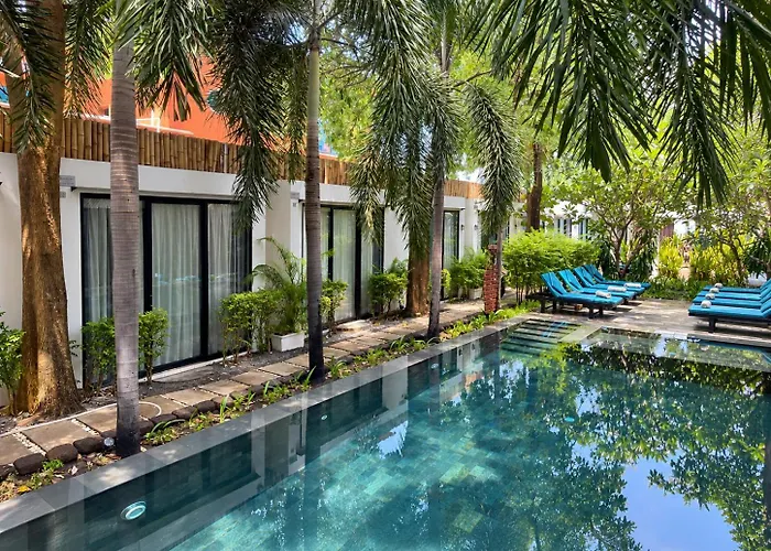 The Family Connecting Room- Eco-friendly- Compact Concept Design 4* Siem Reap